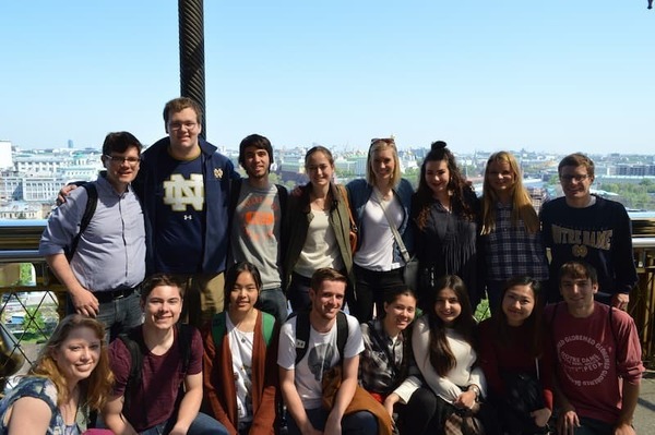 A Group Photo Of Nd Students In Russia