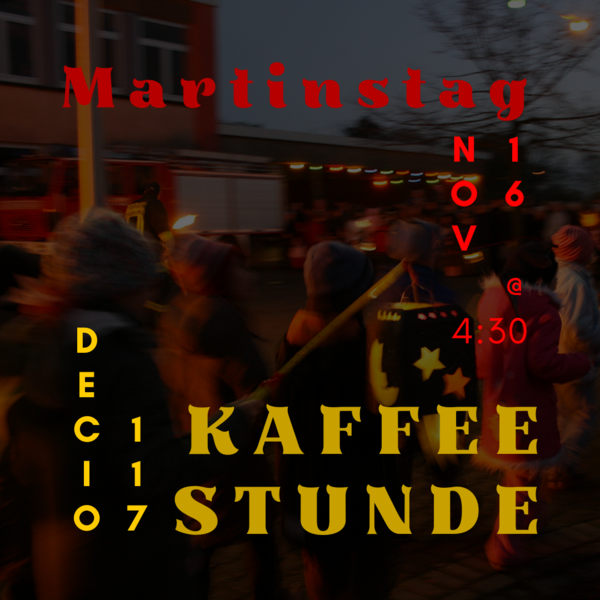 11162023 Martinstag Kaffeesstunde